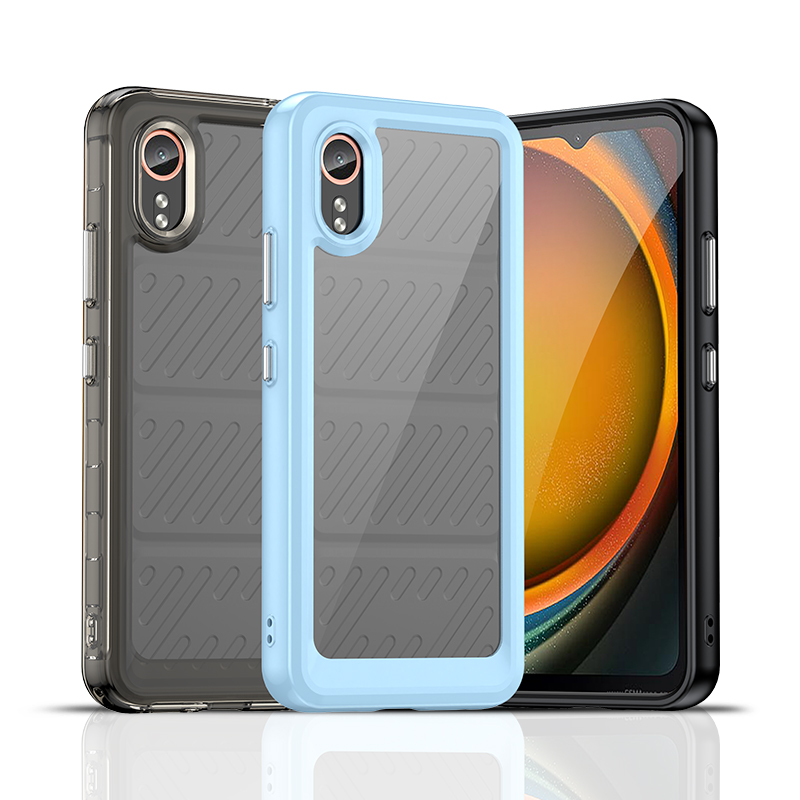 Transparente stoßfeste TPU-Hülle für Samsung Galaxy Xcover 7 Xcover7 Pro Schutzhülle Rahmen Funda Coque Capa