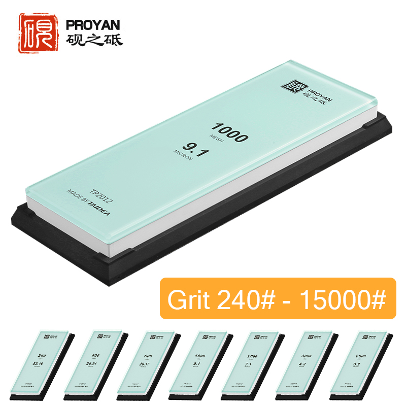 ПРОЙАН Grit240 # 15000 #   Профессиональный точильный камень, белый аллюнд, точильный камень, точилка для кухонных ножей, деревообрабатывающий точильный камень, инструмент