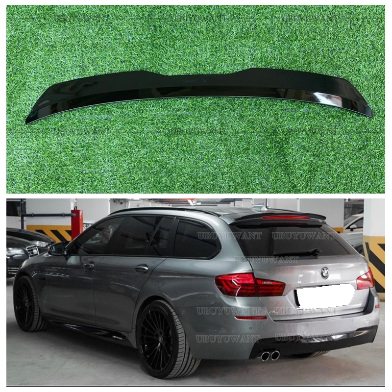 Tampa spoiler para bmw 5 f11 535i sport 2010-2017 abs plástico asa do carro spoiler traseiro do telhado para bmw série 5 touring (f11) m sport
