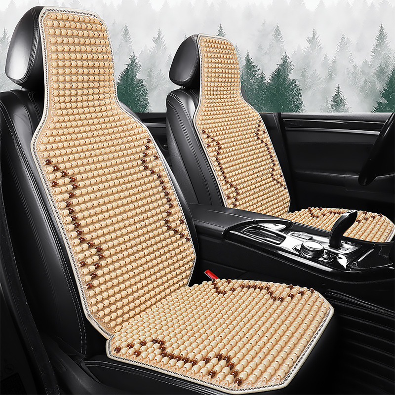 2023 nuovo cuscino per auto con perline di legno cuscino estivo fresco cuscino singolo per auto ventilazione estiva cuscino con perline traspiranti cuscino fresco Av