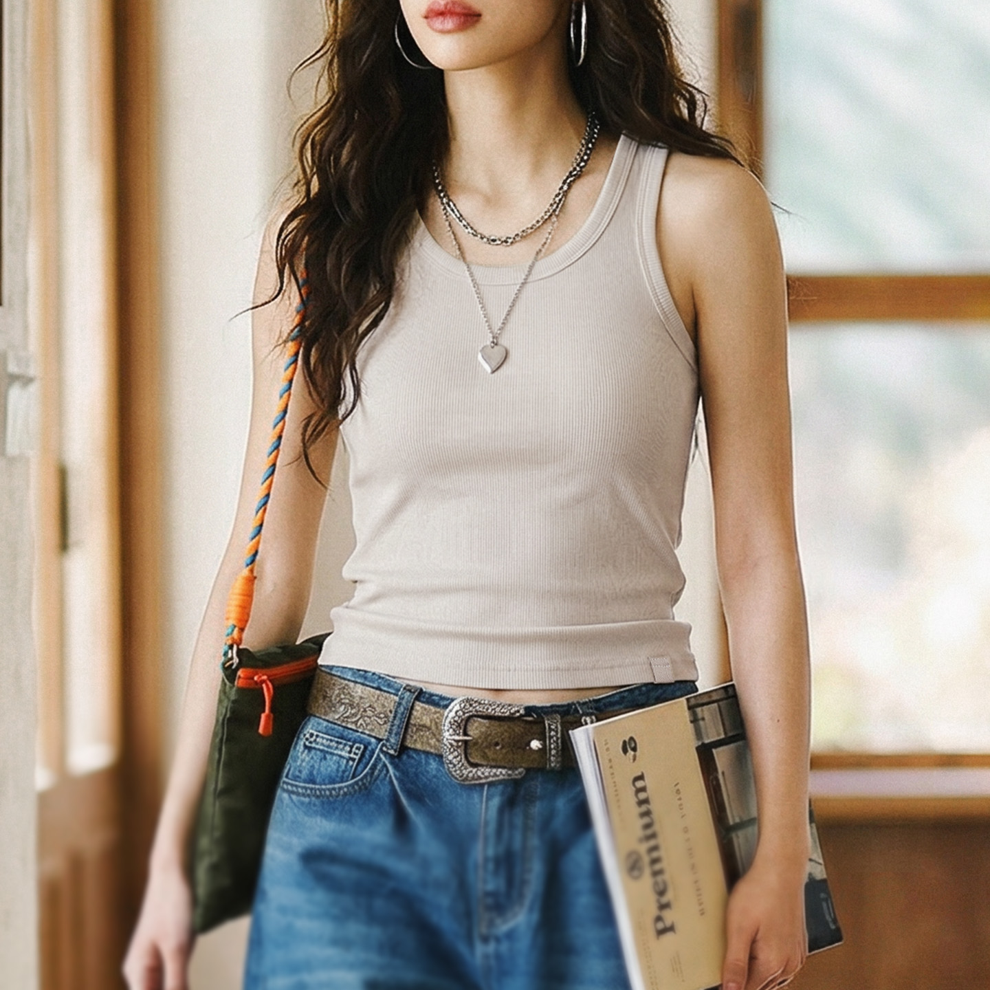 Maden Dames Ingebouwde BH Racerback Tanktop Gevoerde Mouwloze Camisole Casual Rib Gebreide Layering Effen Vest Top Lente Zomer