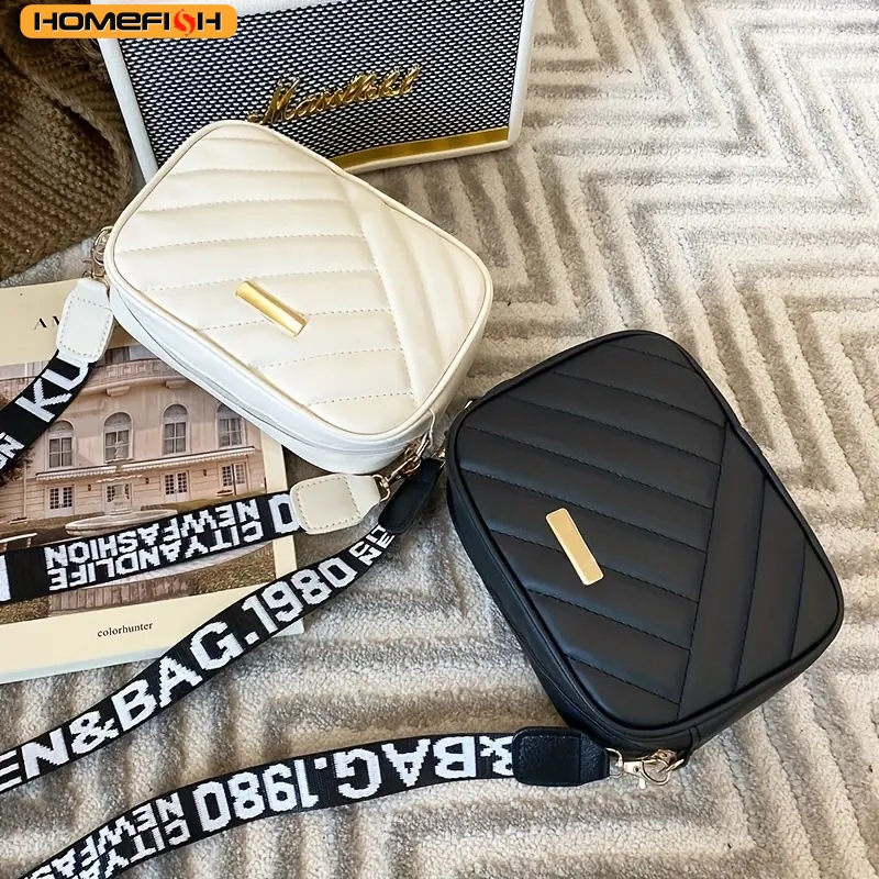 Borse a Tracolla HOMEFISH in PU di Alta Qualità per Donna, Borsa a Mano Semplice, Borsa a Tracolla Casual, Borsa Messenger Alla Moda, Borsa Porta Telefono