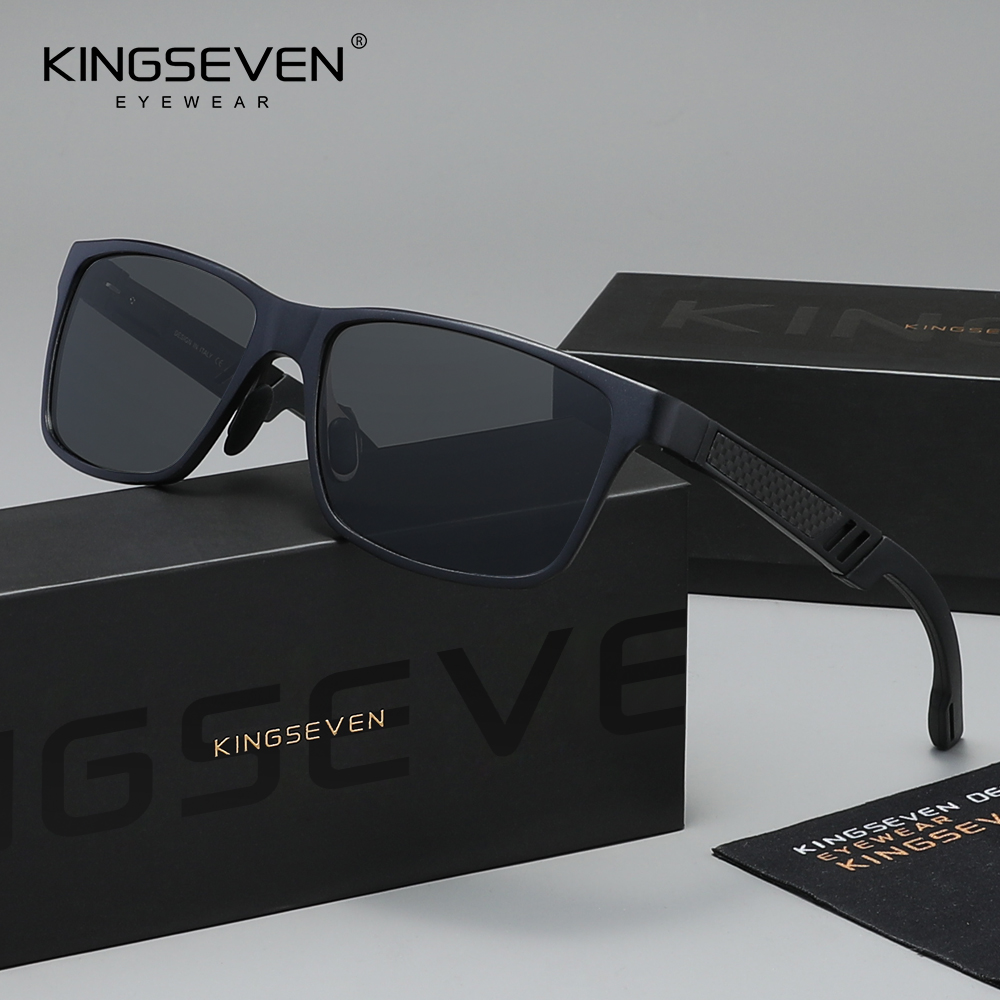 Gafas de Sol Polarizadas KINGSEVEN, Modernas, de Lujo, para Deportes al Aire Libre, con Protección UV400, Clásicas, para Hombre y Mujer