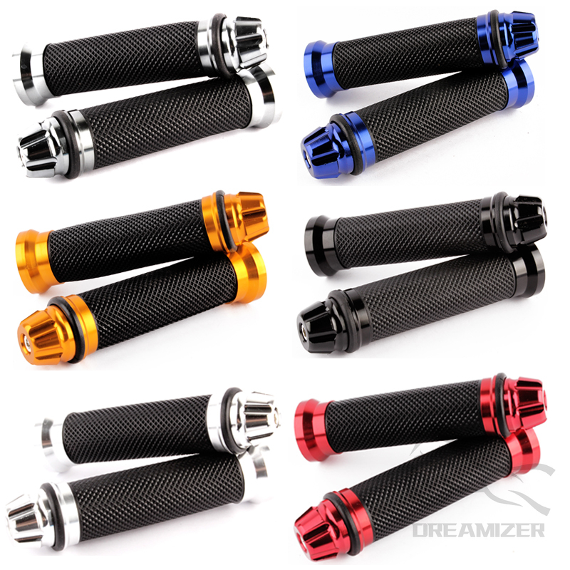 1 Paar Anti-Slip Motorhandgrepen Hand Stuur Fiets Rubber Motorfiets Mountain Cycle Handgreep Stuur Grepen