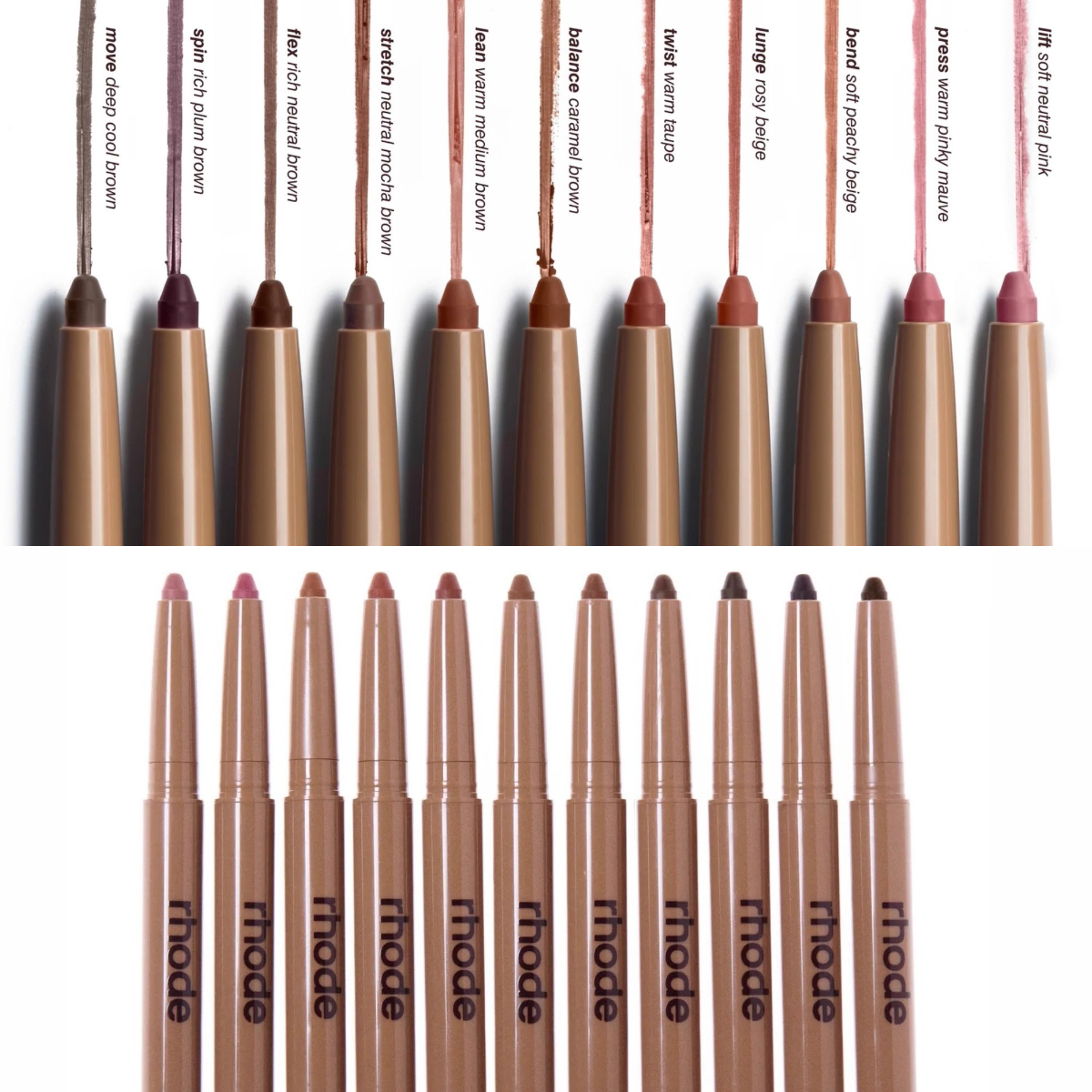 Con caja, péptido de piel, lápiz con forma de labio, delineador de labios de larga duración, lápiz labial, maquillaje, lápiz labial en polvo, colorete, brillo, maquillaje colorete