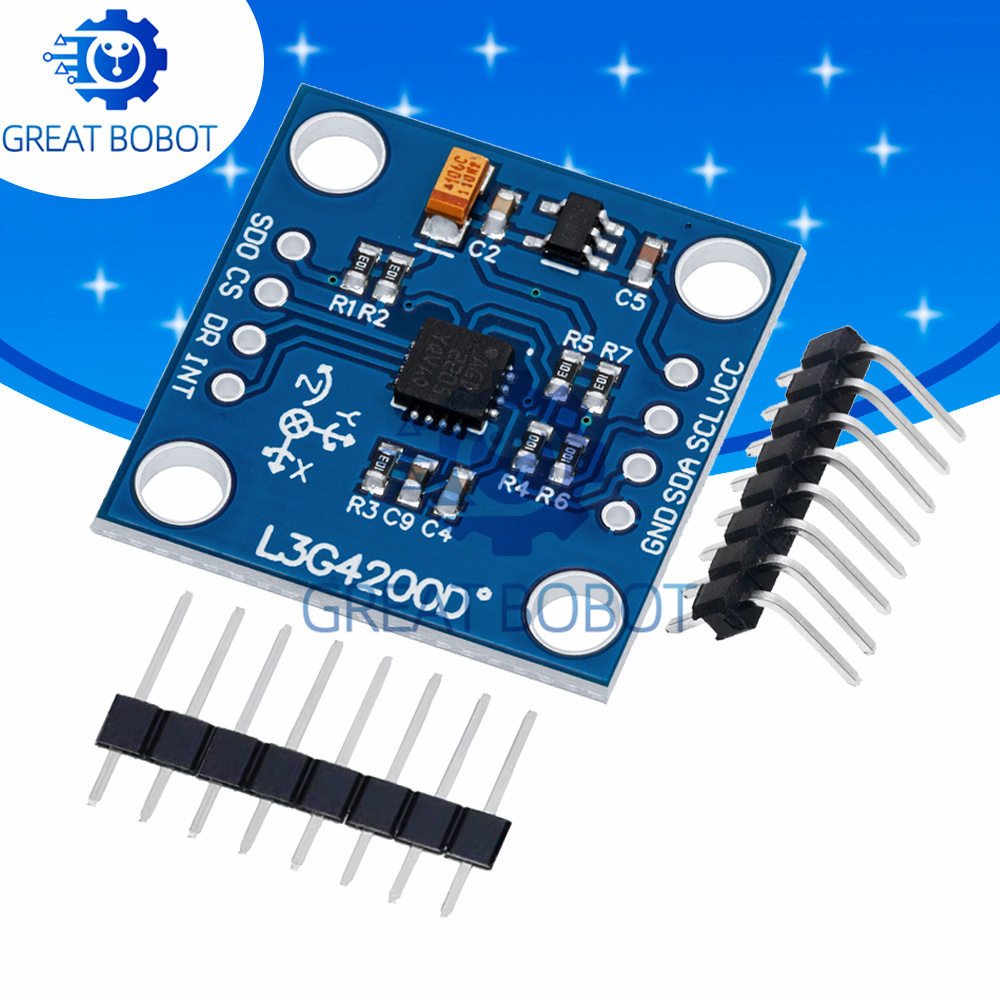 1 ~ 10 шт. GY-50 L3G4200D трехосевой гироскопический модуль датчика угловой скорости для Arduino MWC в наличии, высокое качество