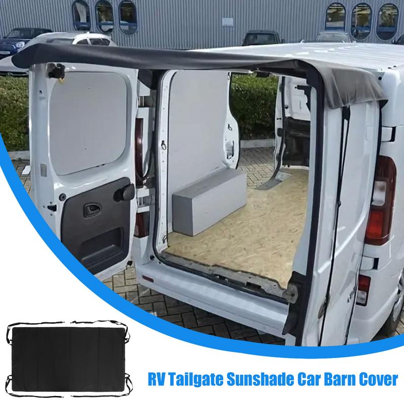 Waterproof RV Awning Sun Shade RV Awning Cover Waterproof Sunshade Camping Trailer Awning UV Sun Blocker Motorhome Trailer UV