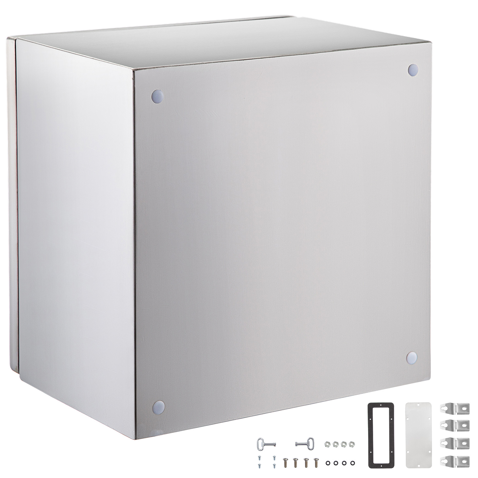 SucceBuy NEMA Kotak Sambungan Listrik Tahan Air & Tahan Debu IP66 300X300X200 Mm dengan Pelat Pemasangan