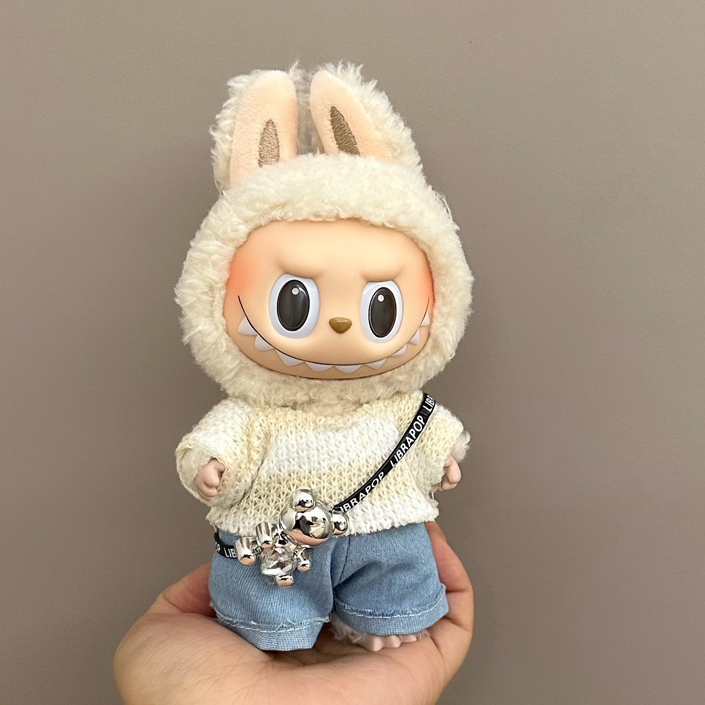 Милая кукольная одежда, наряд для 17 см Labubu V2 V1, кавайная одежда для куклы, разные стили, платье для косплея, детские игрушки, подарки для Labubu