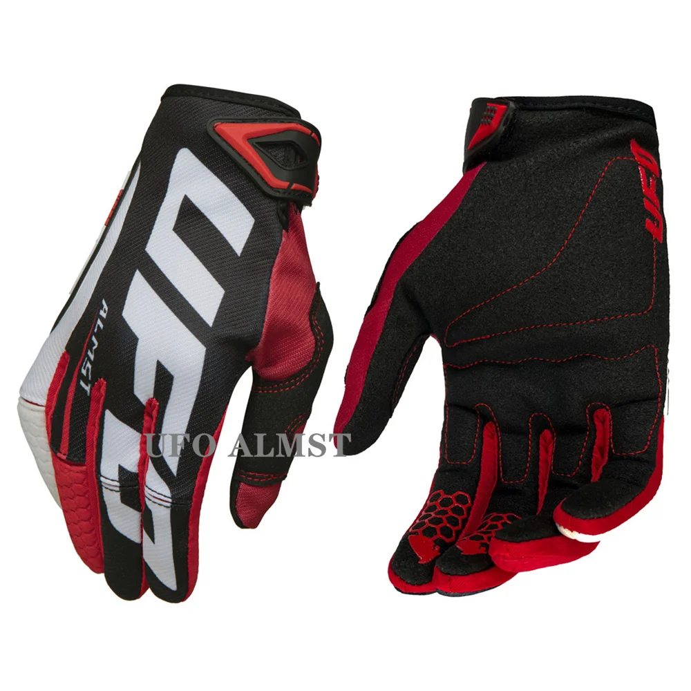UFO ALMST Sommer Reiten Radfahren Handschuhe Herren Voll Finger Atmungsaktive Sport Mountainbike Handschuhe Motorrad Motocross Racing Guantes