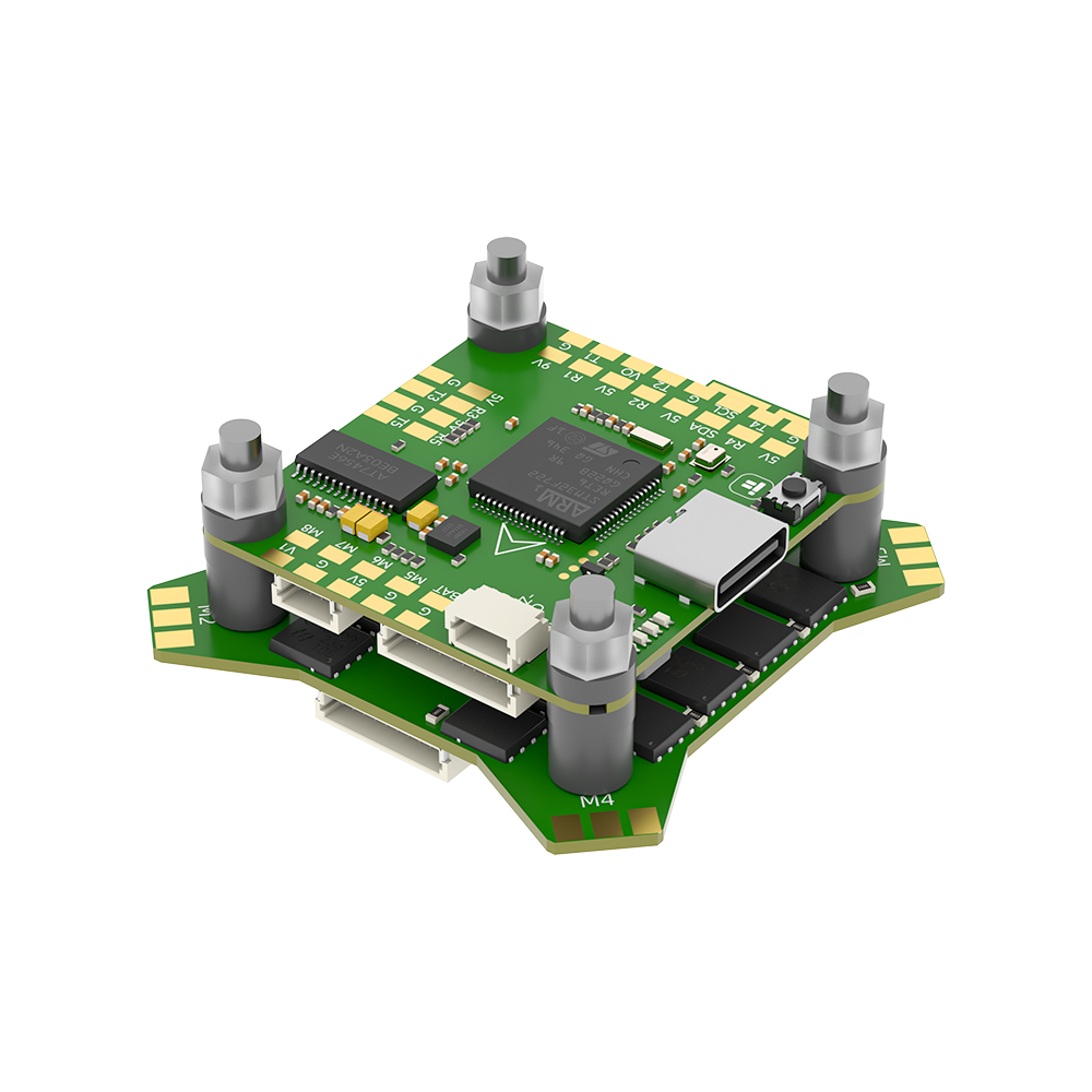 IFlight-Contrôleur de vol Blitz F7, pile 55A 2-6S, avec Blitz F7 V1.2, E55S, ESC 4 en 1, Blitz 5.8GHz, 1.6W, VTX pour FPV
