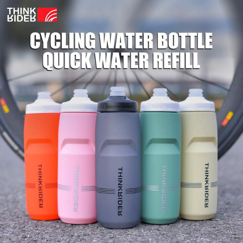ThinkRider велосипедная бутылка MTB дорожный велосипед бутылка для воды для спорта на открытом воздухе пластиковая портативная большая емкость бутылка для воды для езды на велосипеде