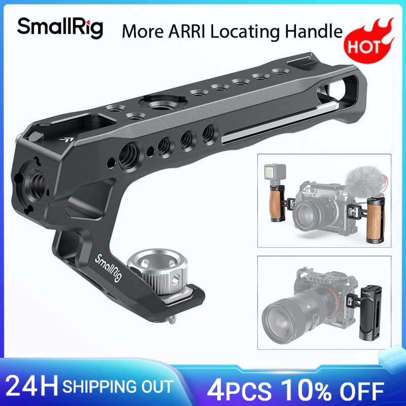 SmallRig – poignée supérieure universelle de localisation Arri, avec pince à tige de 15mm, pour Cage de caméra Dslr, support de chaussure de Microphone, bricolage-2165