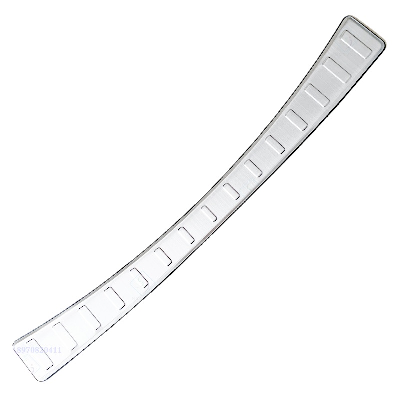 Protector de parachoques trasero de acero inoxidable, embellecedor de placa de dibujo de maletero para TOYOTA VERSO EZ 2011, 2012, 2013, 2014, 2015, estilo de coche