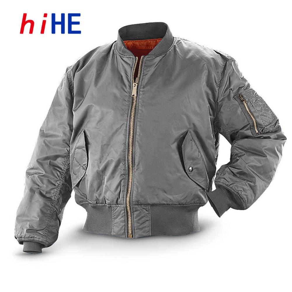 Unisex Windbreaker Jacket Men US Air Pilot Flight Jacket Hip Hop Waterproof Nylon Autumn Long Sleeve Coat MA1 2026 Z1A1