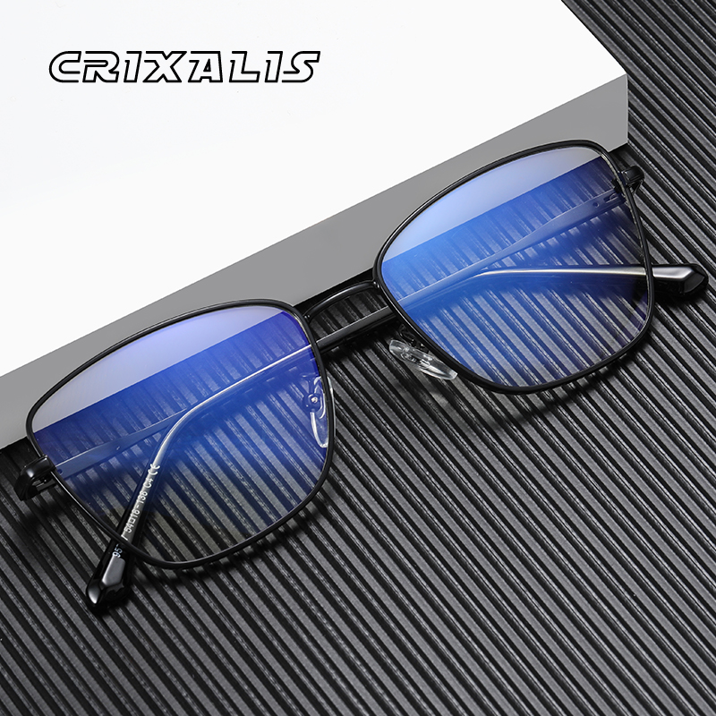 2025 Katzenaugen Anti-Blaulicht-Brille Damen Mode Metall-Lesebrillengestell Damen Blendschutz Computer-Brillen UV400