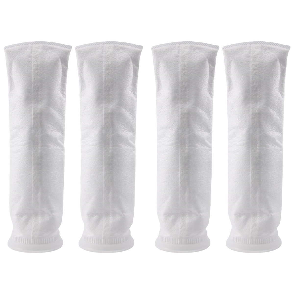 4 Packs of Filter Socks, 200 Micrometres, for Fish Tank/Saline Aquarium, Pond, for Sump/Overflow