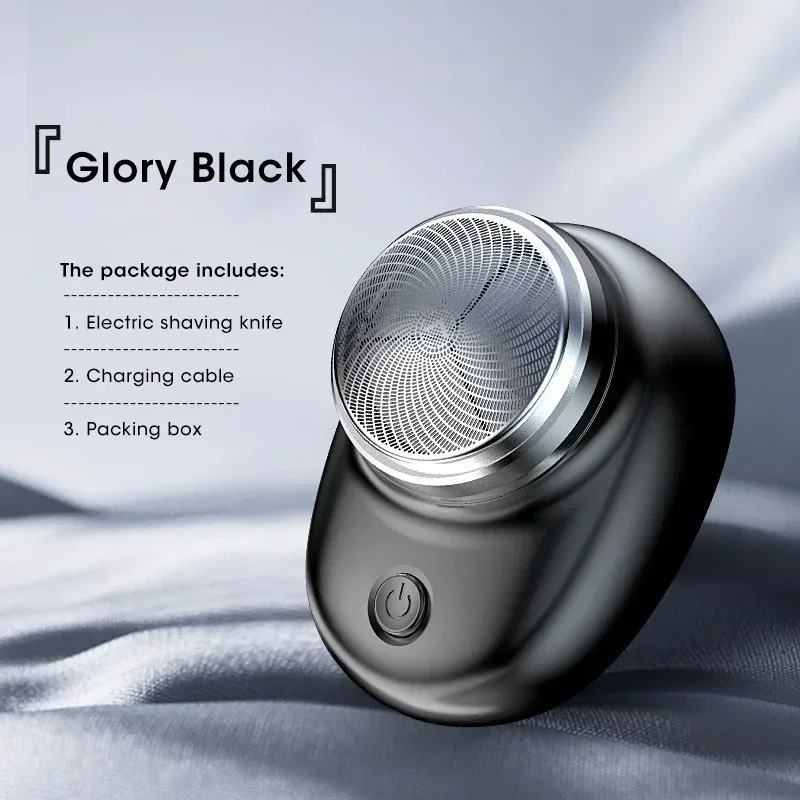 2025 Men's High Speed 9000RPM Electric Razor IPX7 Waterproof Fast Charge Wet&Dry Shaving Machine for Back Body Face