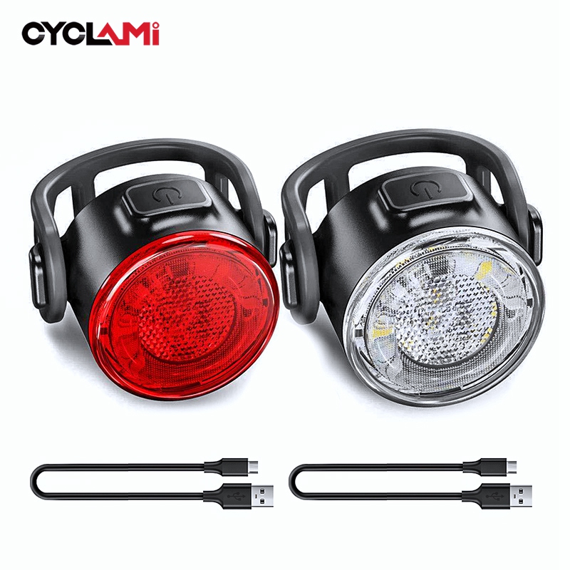 CYCLAMI tylne światła rowerowe wodoodporna lampa rowerowa MTB zasilana z baterii ostrzeżenie jazda na rowerze światło tylne LED reflektor tylna lampa
