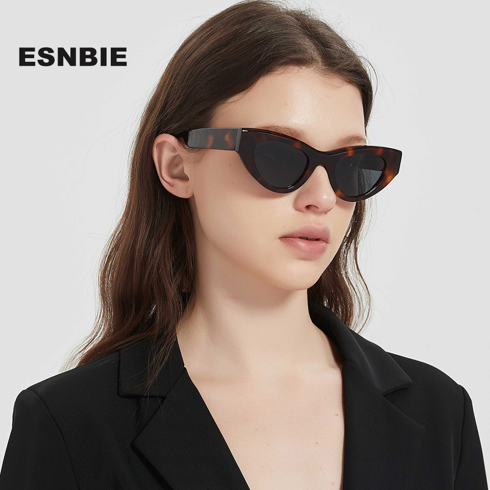 High Quality Eco-Friendly Bio Acetate Sunglasses Women Polarized Thick Frame Cat Eye Sun Glasses Female Shades Uv400 Eyewear