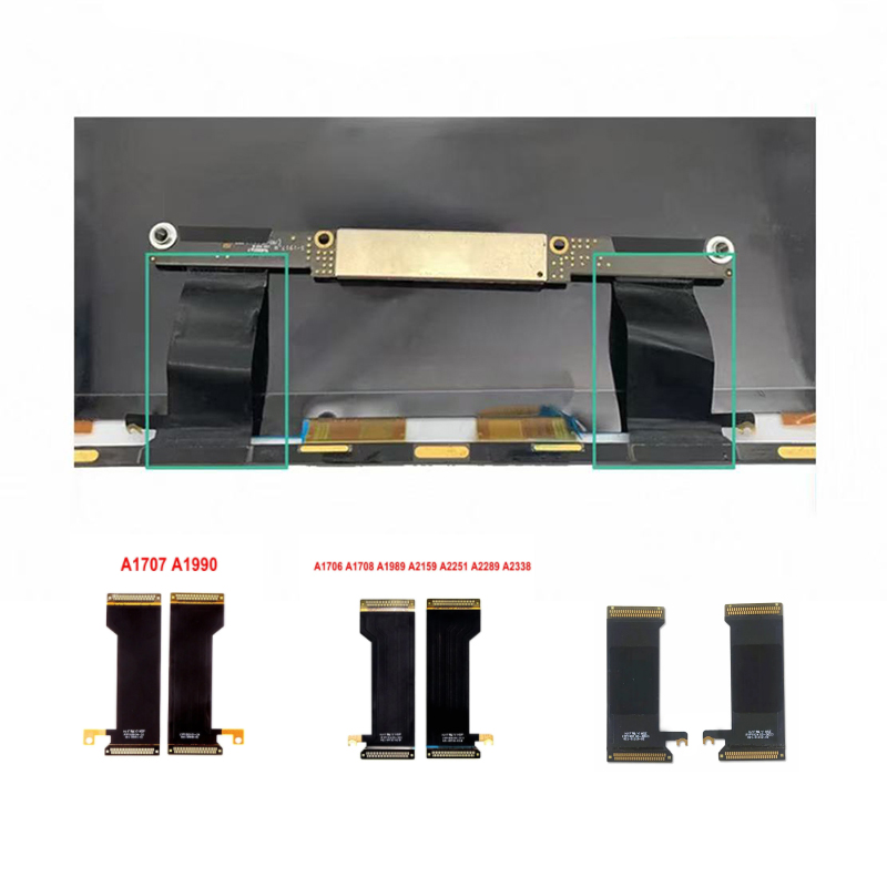 Новый ЖК-кабель для MacBook Pro A1707 A1706 A1708 A2159 A2141 A2251 A2289 A2338 Air A2179 A1932 A2337 Гибкий кабель ЖК-экрана