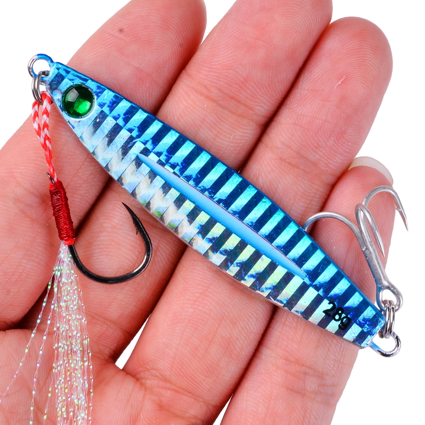 1szt Metal Spinner Cast Jig Spoon Fishing Lure 7-40g Tonąca twarda sztuczna przynęta Wobbler Carp Pike Sea Fishing Lures Tackle