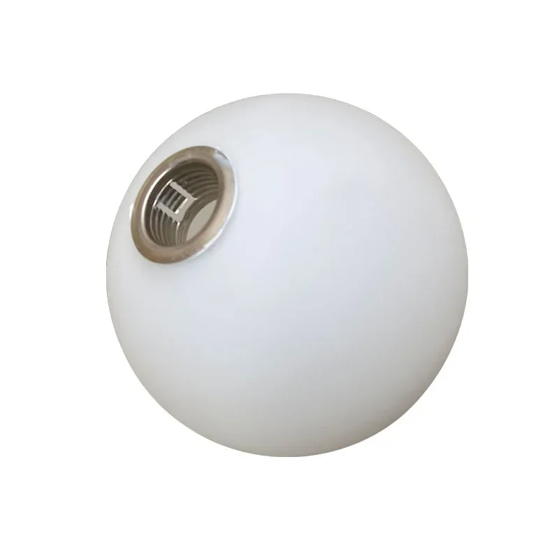 Parafuso de abajur de vidro g9, acessórios de vidro simples e modernos, branco leitoso, transparente, 12cm/15cm/20cm, tampa de vidro, acessórios para lustre