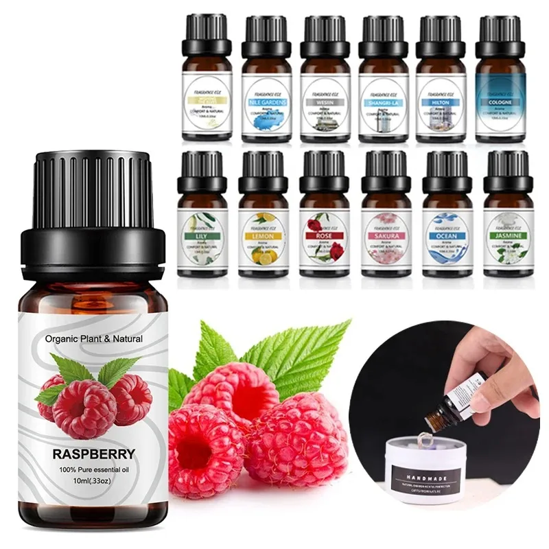 10Ml น้ํามันหอมระเหยผลไม้รสธรรมชาติพืชทํา Diffuser น้ํามันหอมระเหยมะม่วงสับปะรดเครื่องปรุงน้ํามันสําหรับ DIY สบู่เทียน