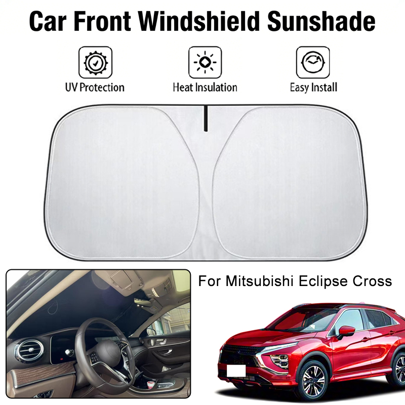 Car Front Windshield Sunshade Cover For Mitsubishi Eclipse Cross UV Block Heat Insulation Auto Interior Sun Protection