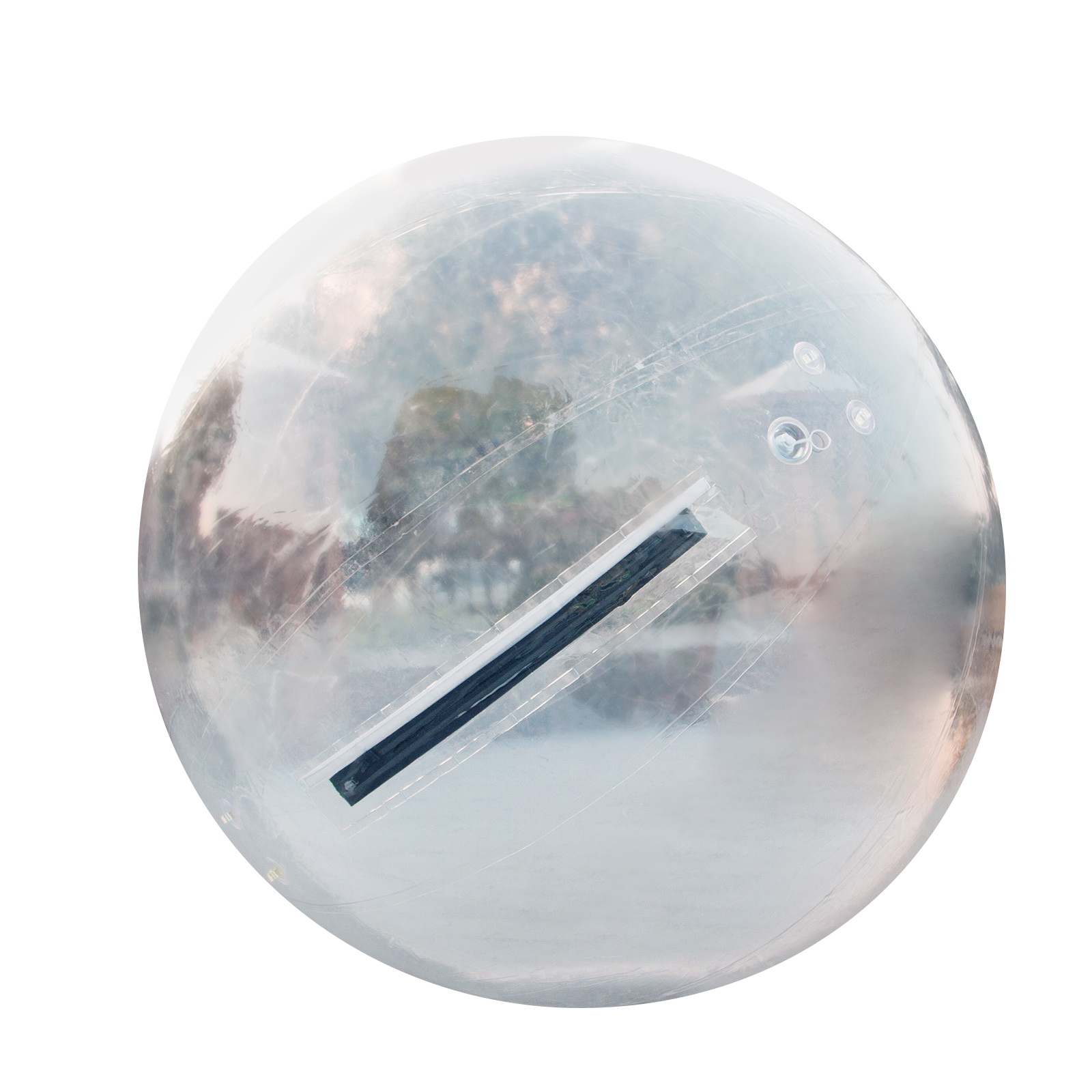 SucceBuy 2M Water Walking Ball with Air Blower Pump Inflatable PVC Zorb Ball Waterproof for Amusement Park Swimming Pool
