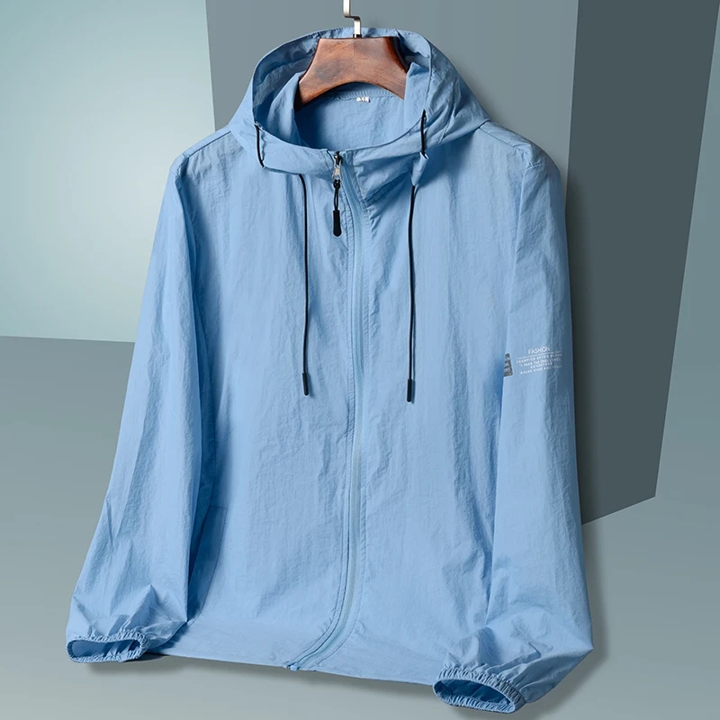 Nueva ropa de protección solar de moda y moderna, ligera y transpirable, pr UV frío y súper fuerte para parejas