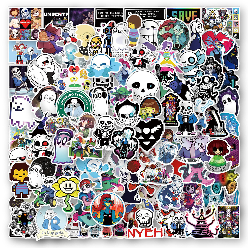 10/30/50/100 個ゲーム Undertale ステッカー防水デカール DIY 冷蔵庫荷物スケートボード電話漫画おかしいステッカー子供のおもちゃのギフト