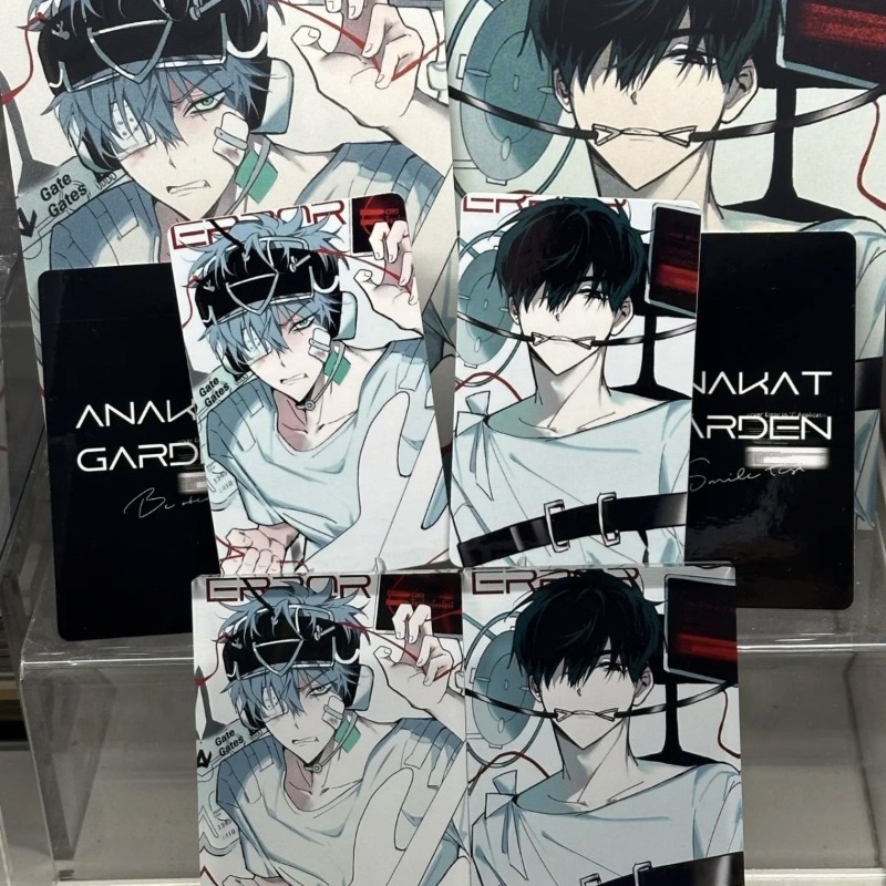 Tarjeta pequeña de Ivan Till Anime, tarjetas fotográficas de escenario alienígena de 3 pulgadas, adorno de colección exquisita, regalo para amigos para niños, marcapáginas Diy impermeable
