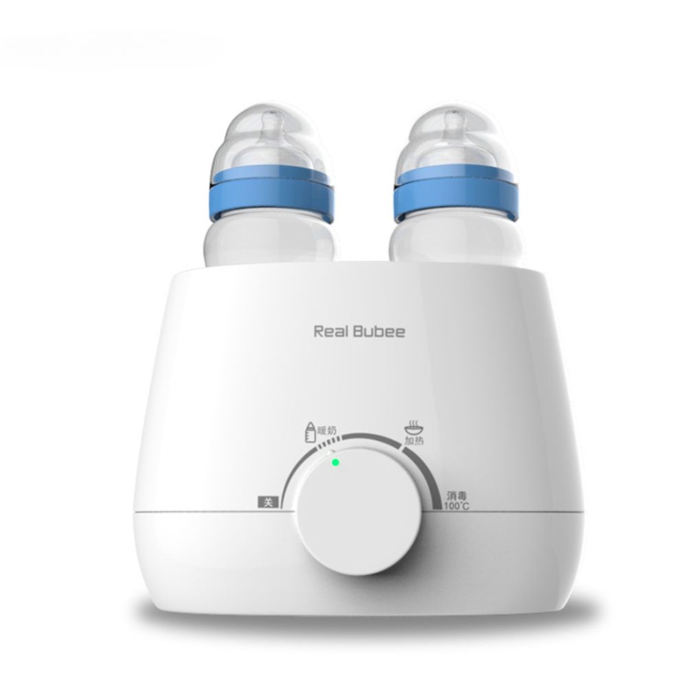 Baby Bottles Leite Aquecedor, Aquecedor Alimentar, Esterilizador a Vapor, 5 Minuto Aquecimento Rápido, Controle de Temperatura Preciso, Duplo Leite Aquecedor