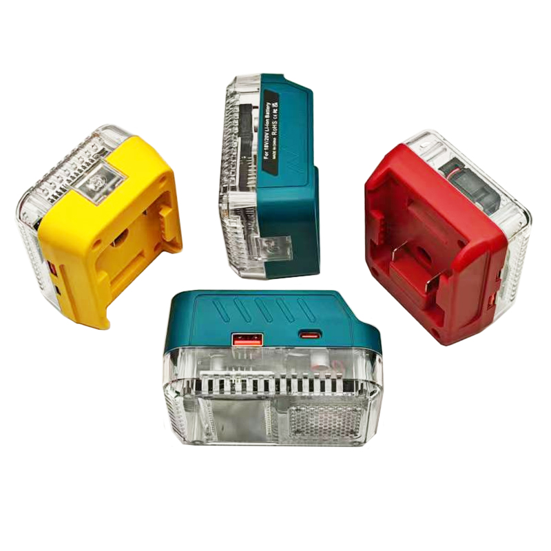Lithium Battery Case Adapter Converter For Makita For DeWalt For Milwaukee For M18 For Bosch Charger USB Type-C Power Bank 138W