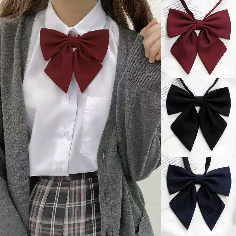 Gravata borboleta feminina ajustável pré-amarrada gravata borboleta para lolita jk cosplay acessório de fantasia