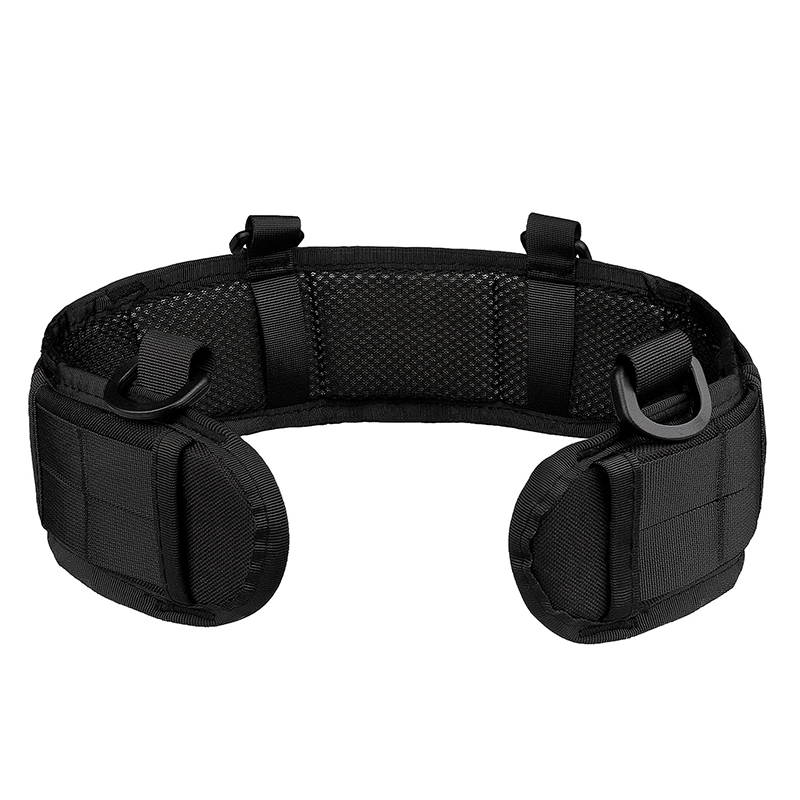 Correa de nailon táctica para cintura, Compatible con cinturón, adecuada para entrenamiento y deportes al aire libre, 1 ud.