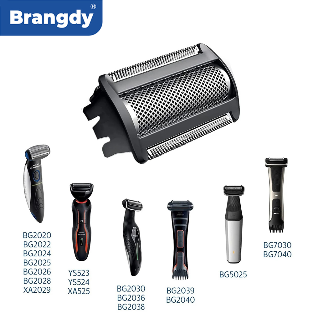 Cabezal de repuesto Brangdy BG2000 para afeitadora Bodygroom Compatible con afeitadora recortadora BG7030 BG7040 BG5025 BG2040 BG2030