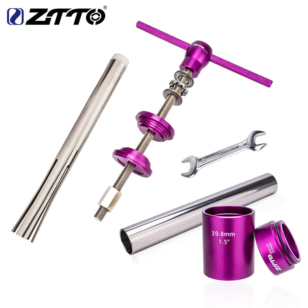 Ztto Fiets Headset Installatie Removal Tool Vork Crown Press Tool Mtb Racefiets Trapas Lager Persgereedschap Bb Tool
