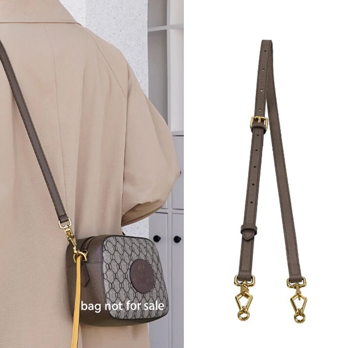 Bag Strap for GG Ophidia Bucket Speedy 20 Shoulder Straps Leather Ajustable Crossbody Long Bags Belt Bag Accessories