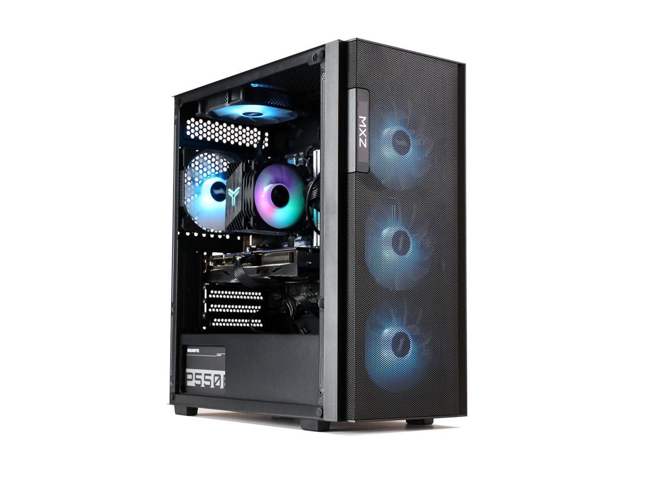 MXZ DIY Pc Gaming I5 12400F tarjeta gráfica RTX2060S/3060 16GB 500GBNVME Pc Gamer completo para personalizar pc