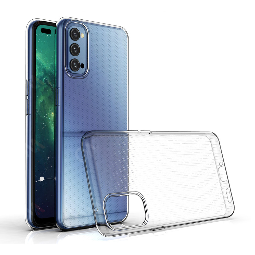 Transparente Silikon-Handy hülle für Oppo Realme 7 7i x7 pro max ultra realme7 transparente weiche klare TPU-Rückseite Gehäuse taschen