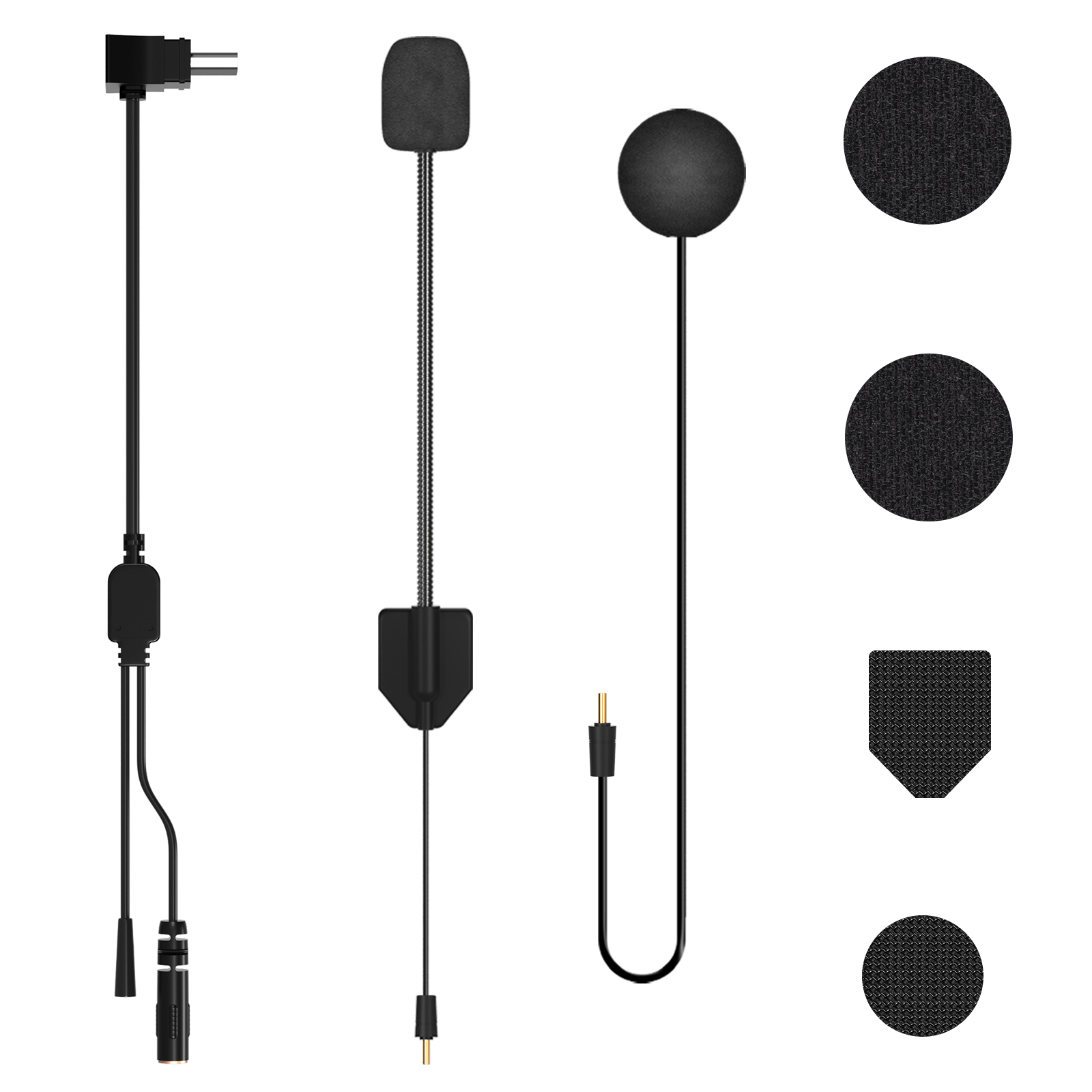Headphone Speaker Fodsports HRSQS dengan Mikrofon Hanya Cocok untuk Headset Interkom Bluetooth Helm Sepeda Motor FX7