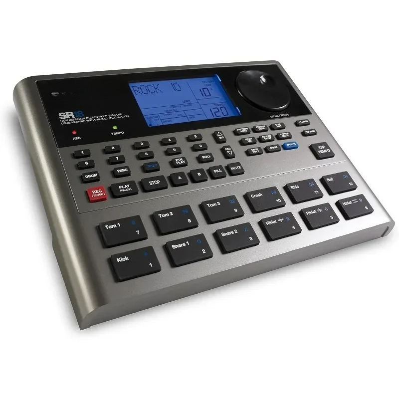 SR-18 - Caja de ritmos independiente de calidad profesional con biblioteca de sonidos integrada, agotado