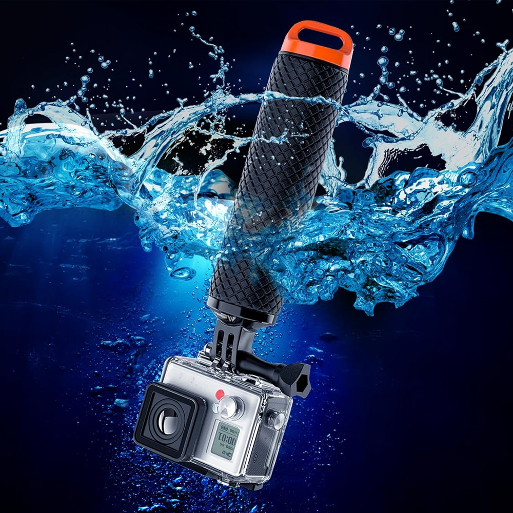 Floating Hand Grip สําหรับ GoPro ใต้น้ํา GoPro Hand Stick Monopod POLE สําหรับ Go Pro HERO 12 11 10 9 8 7 6 SJCAM กล้องอุปกรณ์เสริม