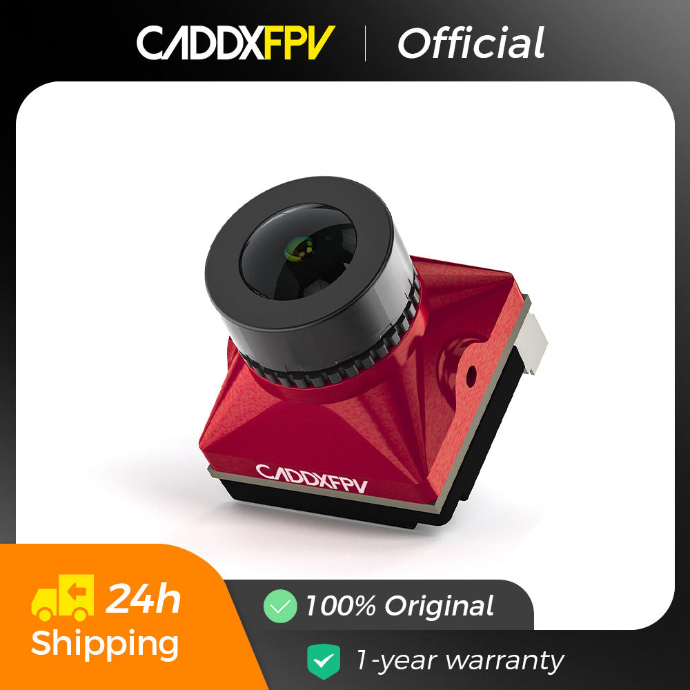 Caddx Ratel 2 V2 FPV-camera Ratel 2 2,1 mm lens 16:9/4:3 NTSC/PAL schakelbare micro FPV-camera voor RC FPV Quadcopter Drone
