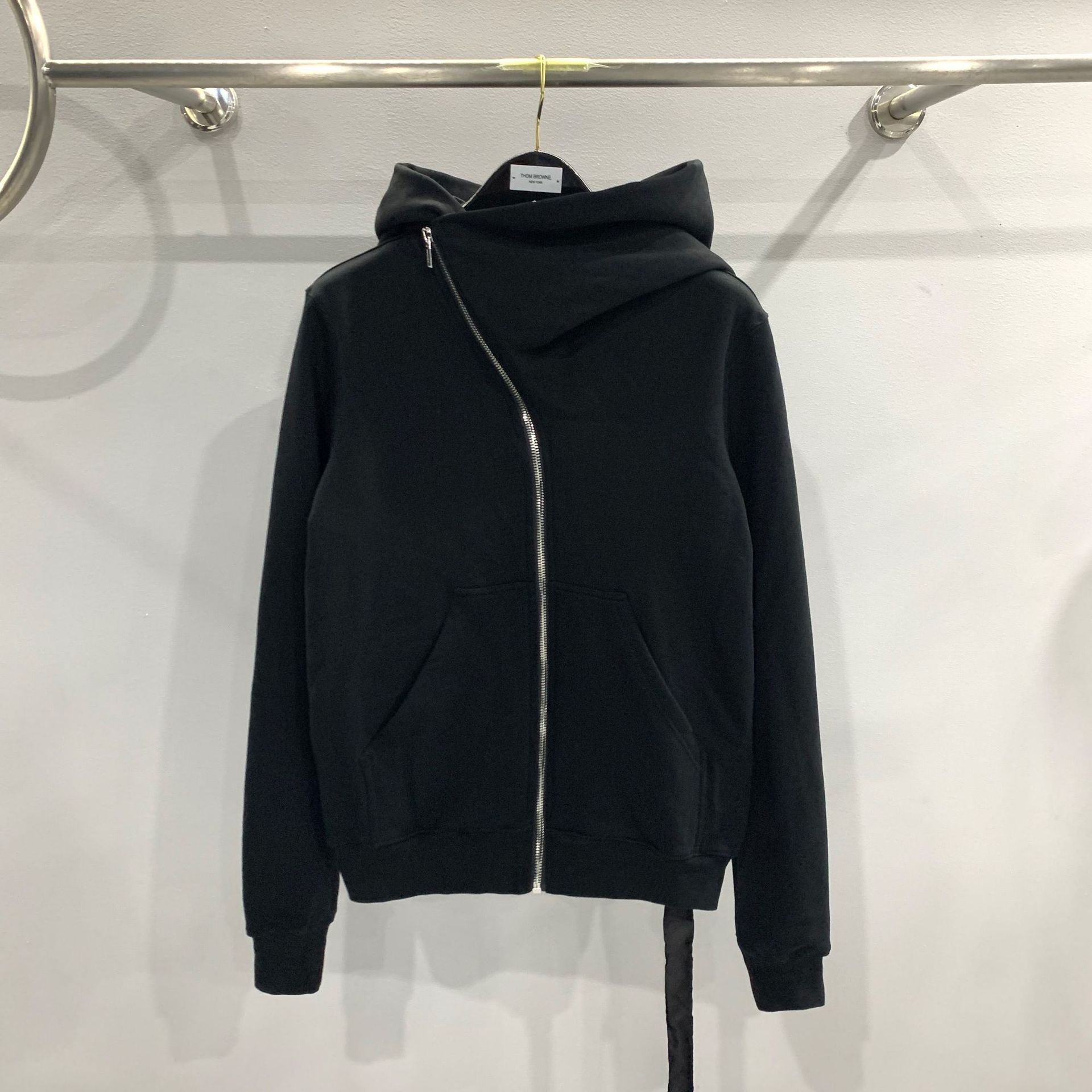 Rick Wizard Smile Zipper Pullover Hoodies, Sweat à capuche de luxe, PVD Velvet Cotton Optics, Smile, Taille US, Nouveau, 2023, #699