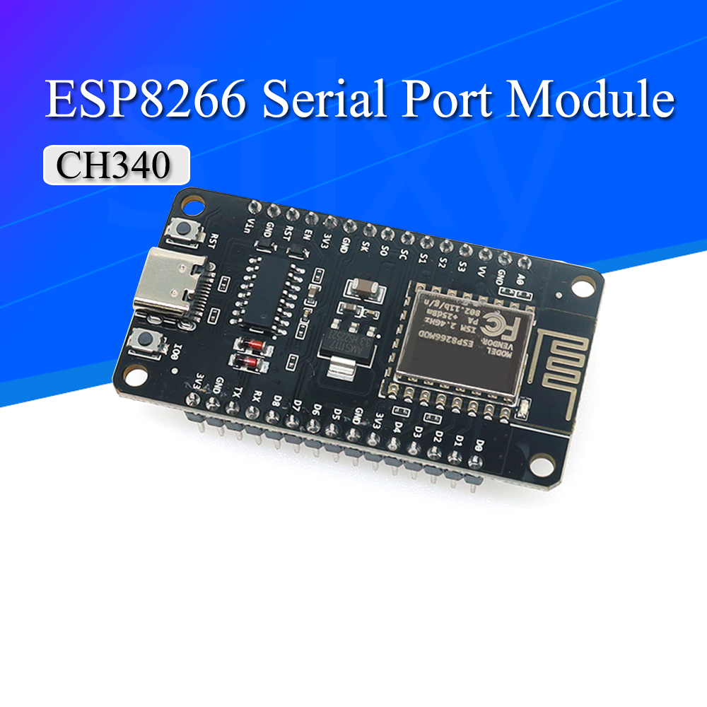 Модуль Wi-Fi последовательного порта ESP8266 NodeMCU Lua V3, плата разработки Интернета вещей, интерфейс TYPE-C CH340