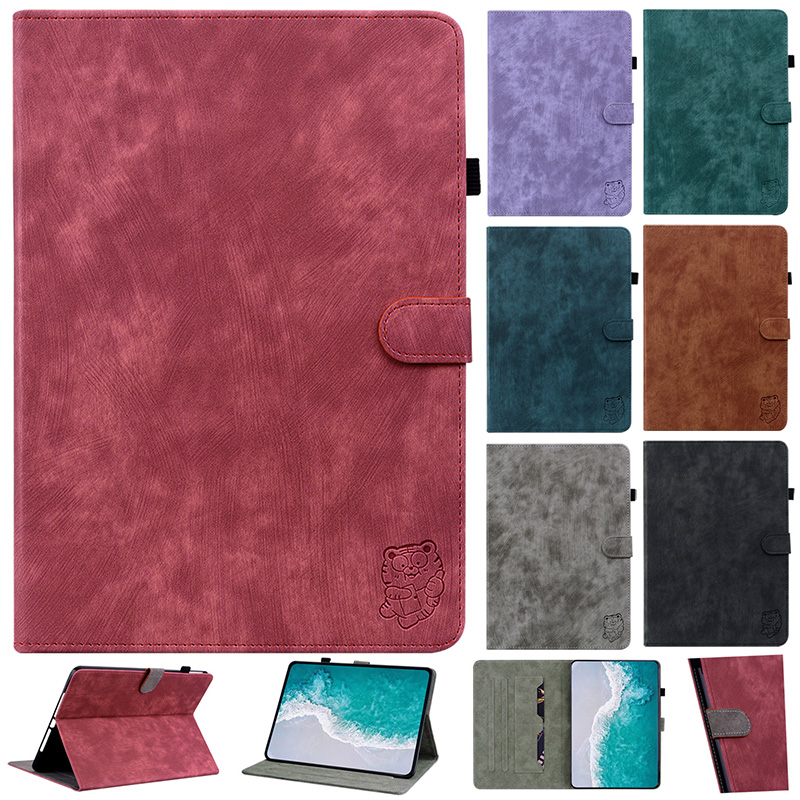 Skórzane etui na tablet RedMi K Pad 2 Pro 12.1 8.8 cala, Pad 2 SE 11 cali, pokrowiec z podstawką Xiaomi Pad X1 5 6 7 8 Pro 11.2, skórzane etui na tablet