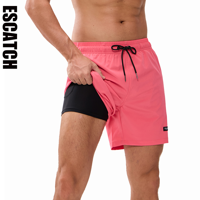 3D Printed Sports Men's and Women's Outdoor Street Casual Hawaiian Vacation Beach Swimming Trunks Fitness Running Pocket Shorts